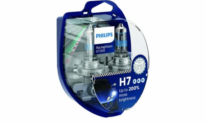 Racing Vision GT200 PX26d Headlight H7 PH-12972RGTS2 12V 55W PHILIPS - Image 1 of 1