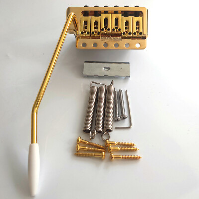 Gold Tremolo Bridge Wilkinson WOV08 for American Fender Strat Guitar