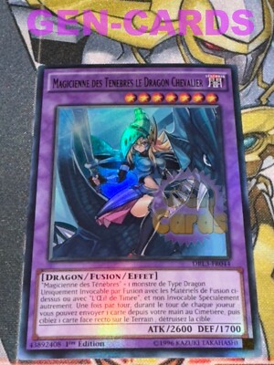Carte Yu-Gi-Oh! Métal – Magicienne Des Ténèbres – Édition Limitée