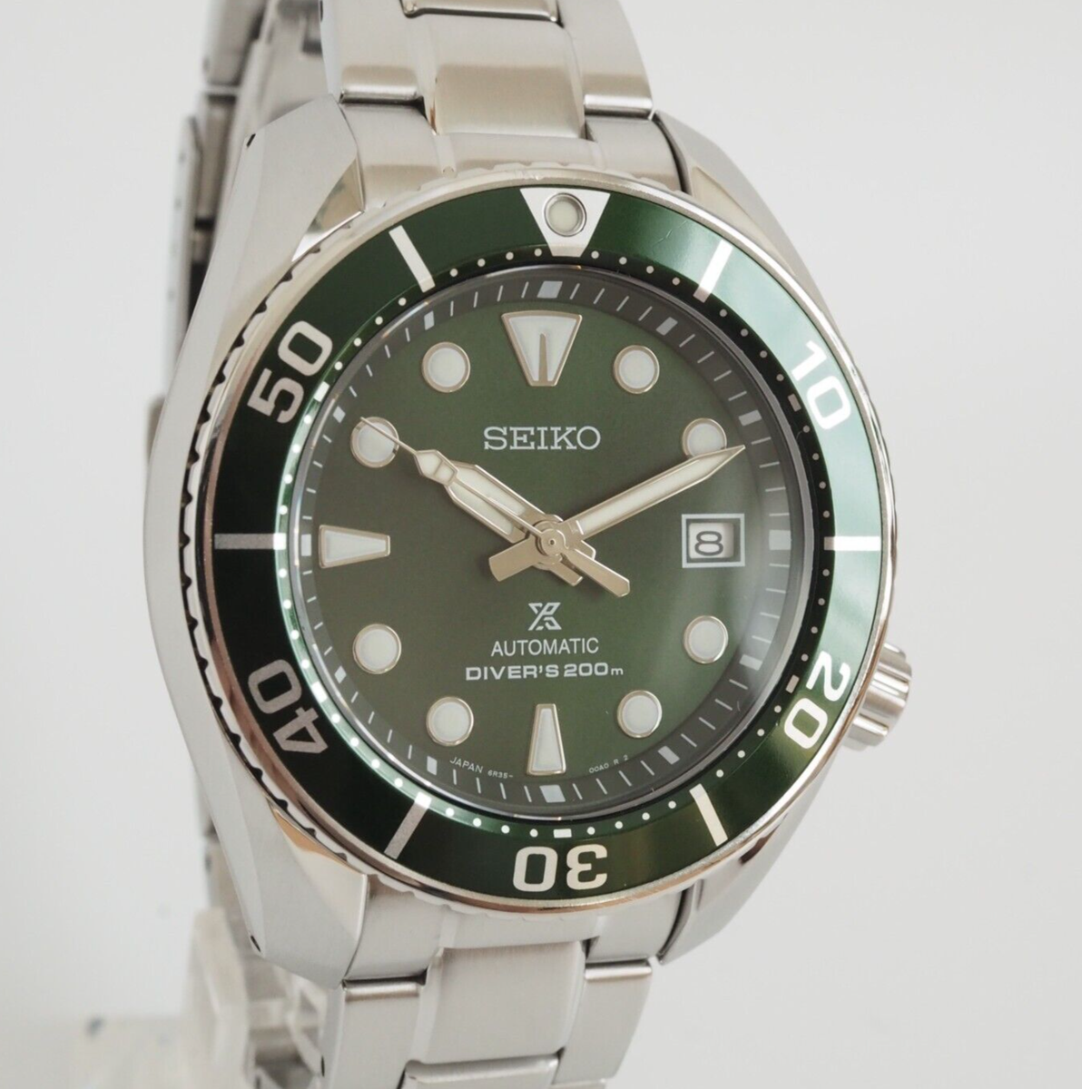 SEIKO Prospex SBDC081/6R35-00A0 Automatic Green Dial Date SEIKO Prospex SBDC081/6R35-00A0 Automatic Green Dial Date