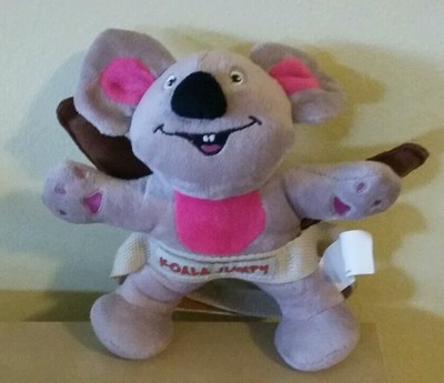 Plüsch Koala Boomerang Australien Schneemann Grau Plush Weich Toys Grey Animal