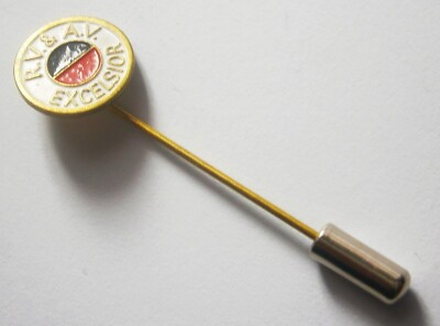 P531) R.V. & A.V. Excelsior Vintage Werbeabzeichen Krawatte Anstecknadel