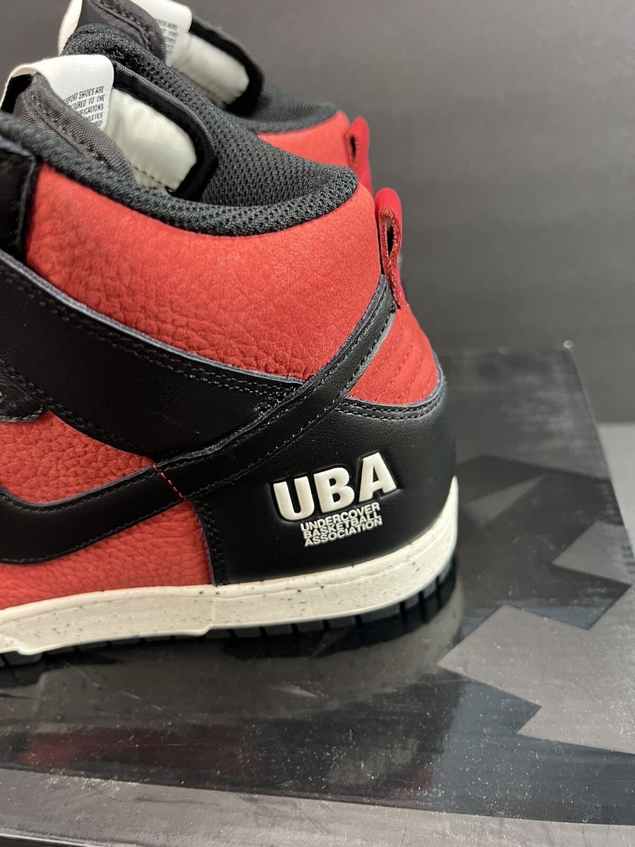 Nike Dunk High 1985 Undercover UBA Jun Takahashi Black/Red Nike Dunk High 1985 Undercover UBA Jun Takahashi Black/Red