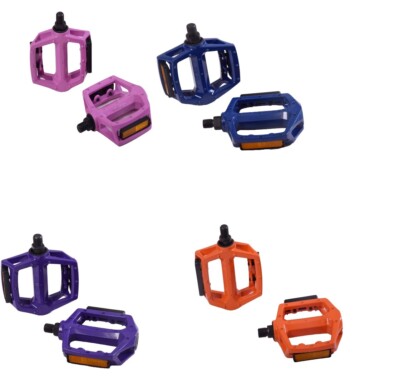 Oxford Darxide WellGo 1/2'' BMX DX Flat Plattform Pedale Reflektoren Farbe wählbar