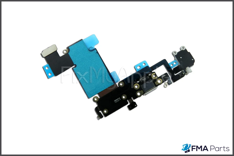 iPhone 6S PLUS OEM Dock Connector Port Microphone Grey Flex Cable Headphone Jack - Image 3 of 4
