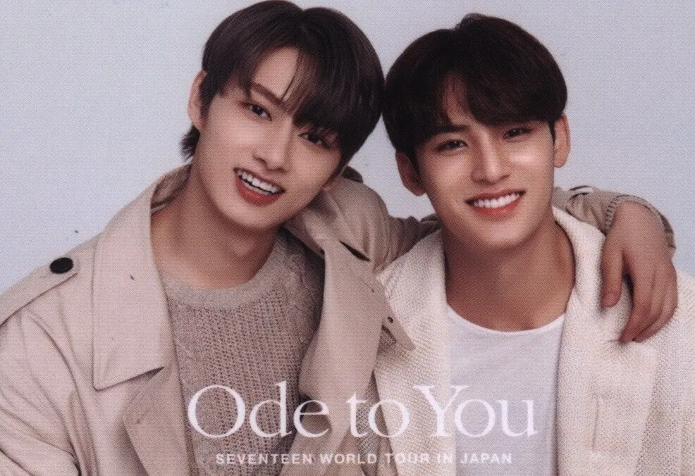 SEVENTEEN 19 years ODE to You IN JAPAN JUN / MINGYU Trading Card Unit