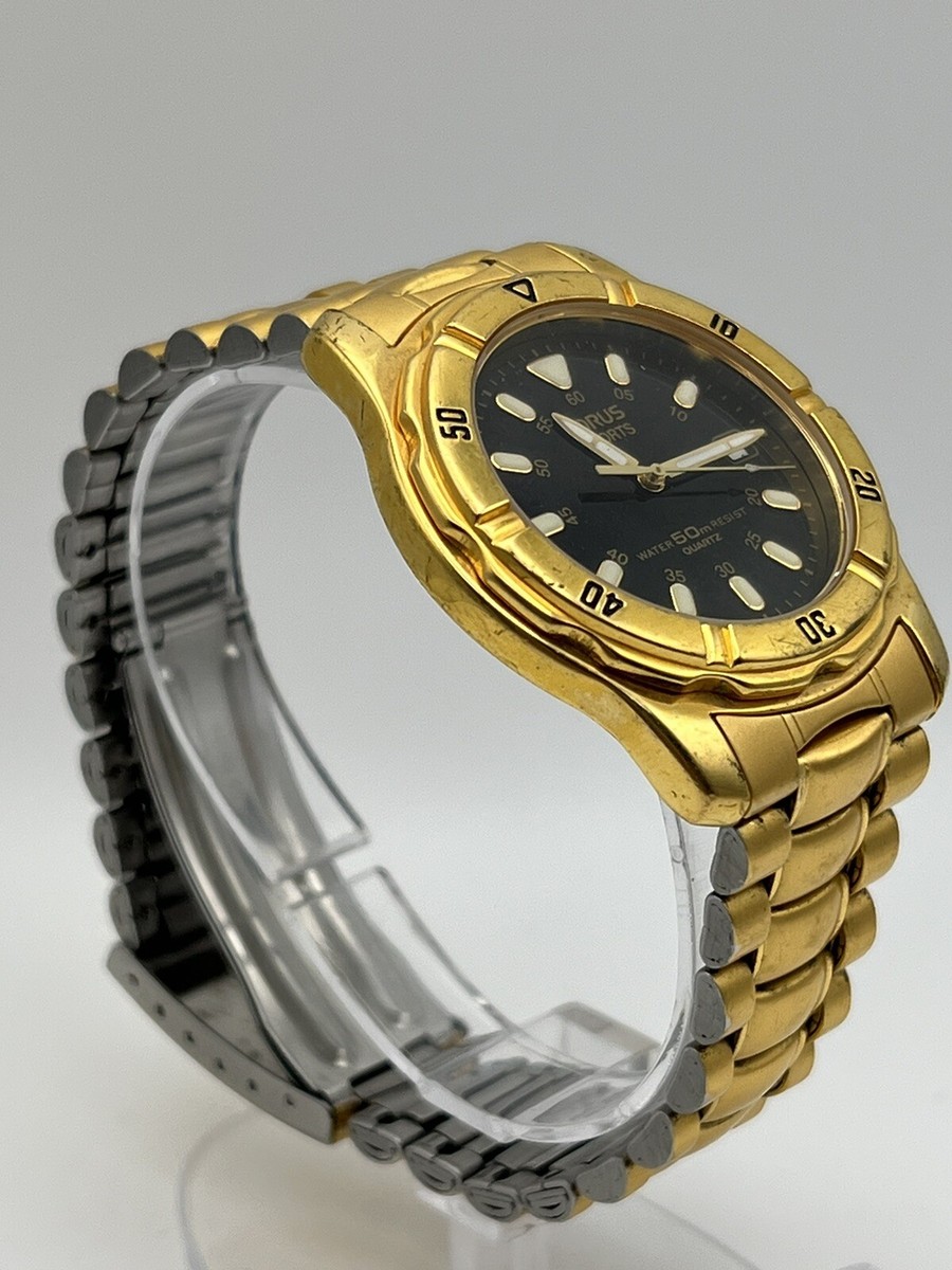 Lorus Sports Watch Date Indicator V532-7F40 50M Water Resistant