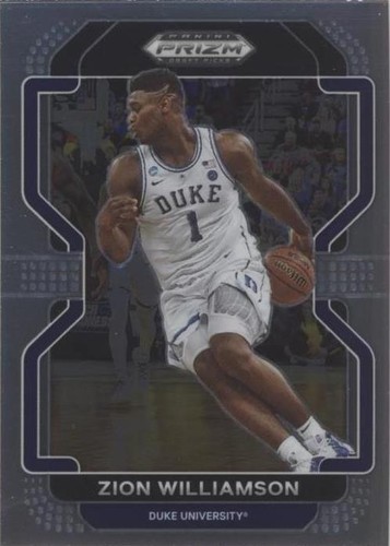 2019-20 Panini Prizm Draft Picks - Zion Williamson RC Silver Prizm