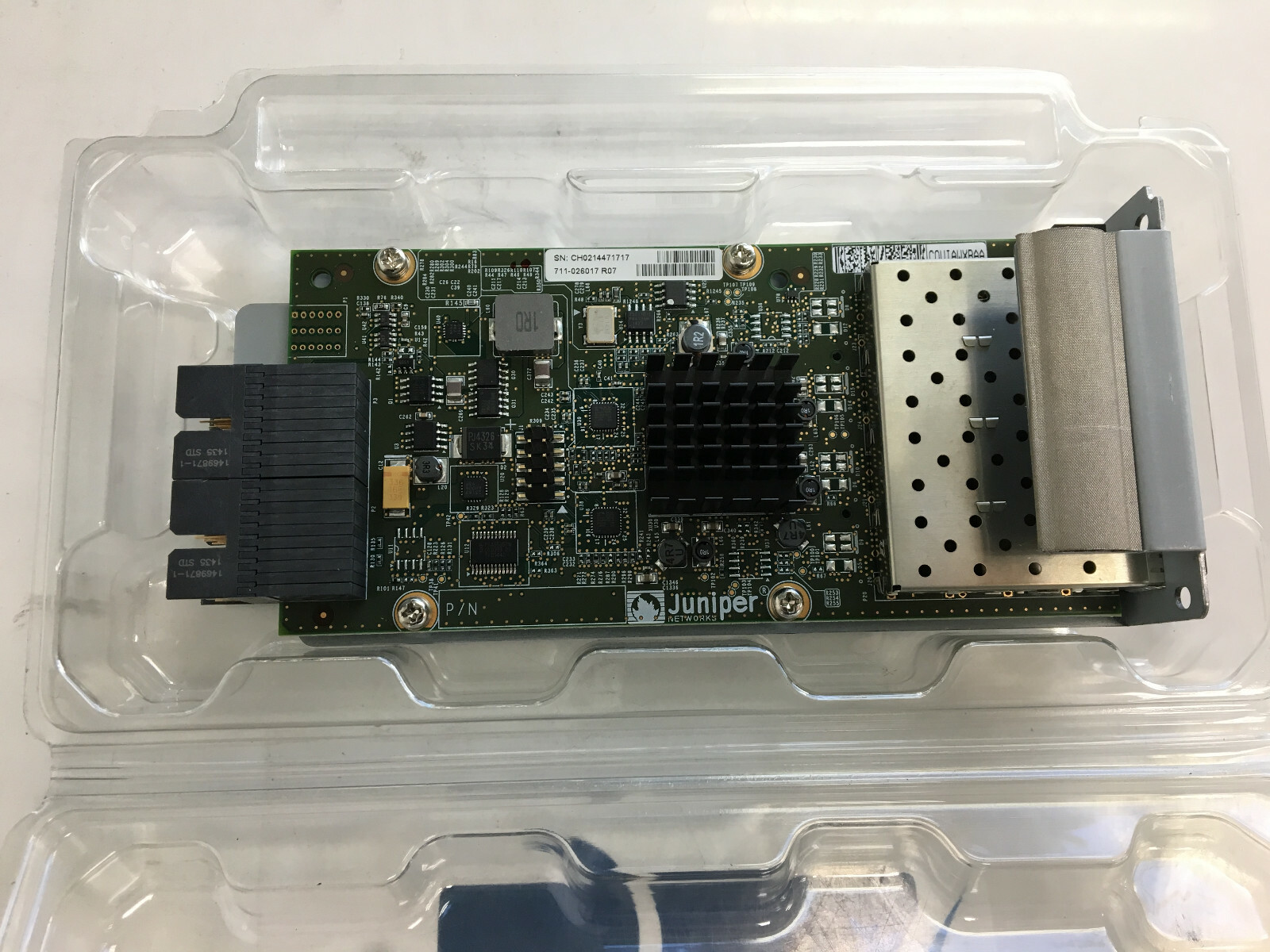 Juniper Networks 4 x SFP Module Card (711-026017 R07) *NEW* | eBay