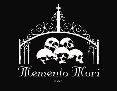 Autoaufkleber: Memento Mori - Skull - Schädel / KFZ, Größen- und Farbwahl