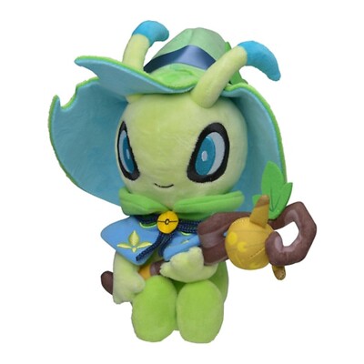 Pokémon Center Original Halloween Festival Celebi Plush Toy 7.9