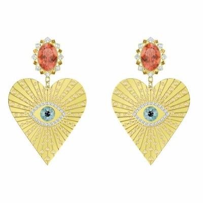 Swarovski Lucky Goddess Evil Eye Heart 