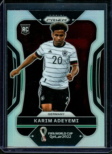 KARIM ADEYEMI 2022 Panini Prizm Fifa World Cup Qatar Silver Rookie Card RC #111