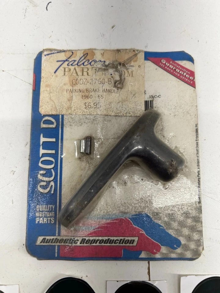 Manija de freno de emergencia Ford Mustang 1964-1966 OEM C0DZ-2760-B Foto 2 de 4