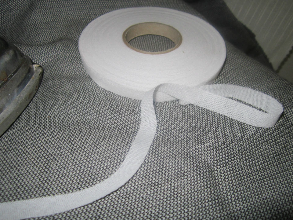 0,20 €/m) 40 m Bügelvlies Schrägband Formband Br 8 mm EU Marken Ware (stw 8 mm