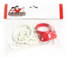 Gottlieb Bad Girls Pinball Machine Replacement Repair Rubber Ring Kit White