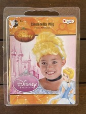Disguise Disney Princess Girls Cinderella Wig Costume Accessory Halloween NOS