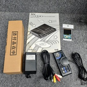 NEC PC Engine Duo Console Boxed HuCard CD ROM System PI TG8 Japan