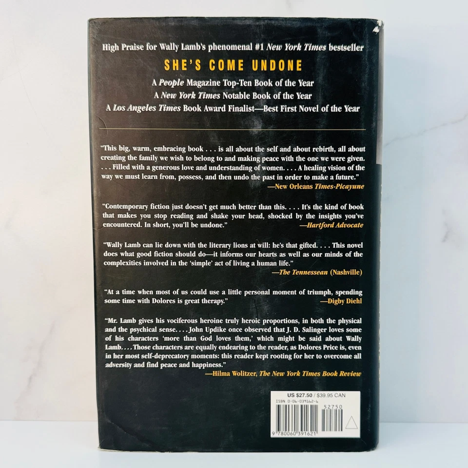 💠 I KNOW THIS MUCH IS TRUE Wally Lamb Signed Inscribed 1st/1st HC DJ VG - Image 2 of 4