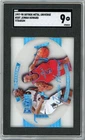1997 Metal Universe Basketball Juwan Howard #20T PSA 9