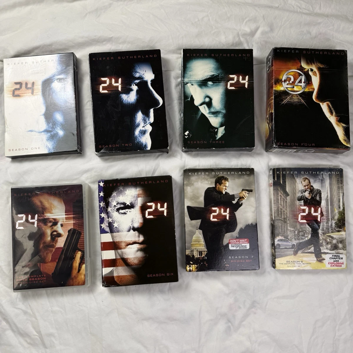 24 (2001 TV series) Movie/TV Title DVDs & Blu-ray Discs for sale