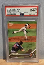 2023 Topps Now World Baseball Classic Shohei Ohtani #WBC-71 PSA 10 GEM MINT