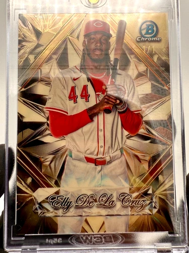 2025 Topps Chrome Sapphire Selections Elly De La Cruz SSP Reds SUPERFRACTOR 1/1