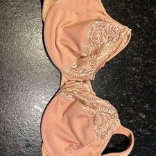Glamorise Beige Lace Front Closure Bra Intimates 48B