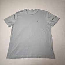 Allsaints Men's XL Crew Neck T-Shirt Sage Green