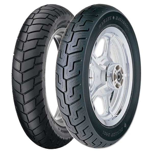 TYRE PAIR DUNLOP 130/90-16 67H D427 H.D. + 200/55-17 78V D401 H.D.