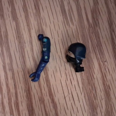 GI Joe ARAH 1983 Cobra Soldier swivel left arm with thumb, head