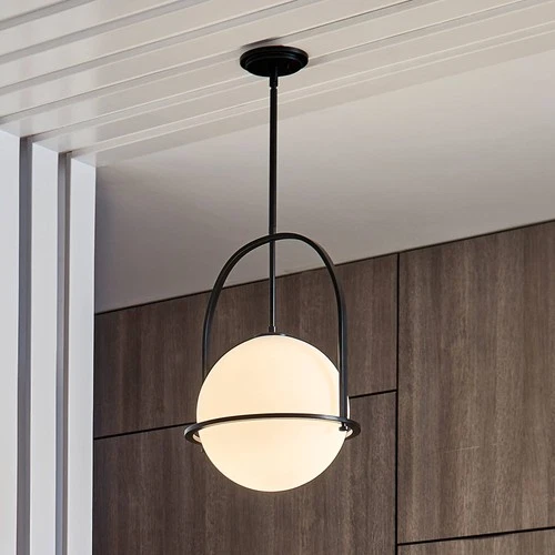 Hinkley Somerset 15 1/2" Wide Black Pendant Light - Picture 1 of 10