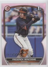 2023 Bowman Prospects Pink 41/175 Frederick Bencosme #BP-35 0u79