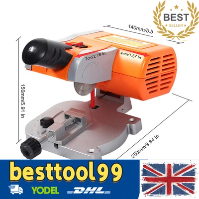 2 inch Mini Bench Cut-off Chop Saw 0-45° Miter Saw Wood Metal Plastic Cutter