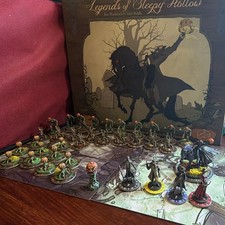 Legends of Sleepy Hollow Board Game- Complete...