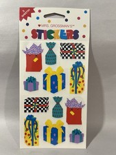 Mrs Grossman's Stickers 3 Sheets Sealed Vintage Presents Gifts 1995