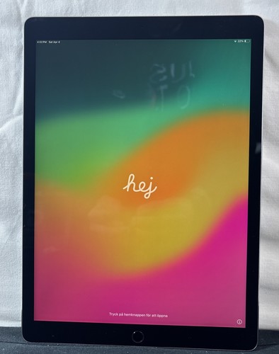 Apple iPad Pro 12.9" 2nd Gen 256GB A1671 MPA42LL/A  - FP/Repair - (Read) - Picture 2 of 12
