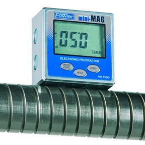 Fowler 74-422-450-1 Mini Mag Protractor Angle Measurement Tool - Picture 1 of 4