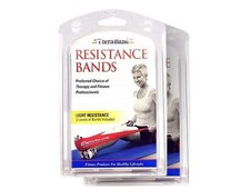 Thera-Band Kombi-Pack schwer, blau/schwarz, 2x1,50m Fitnessband Übungsband 