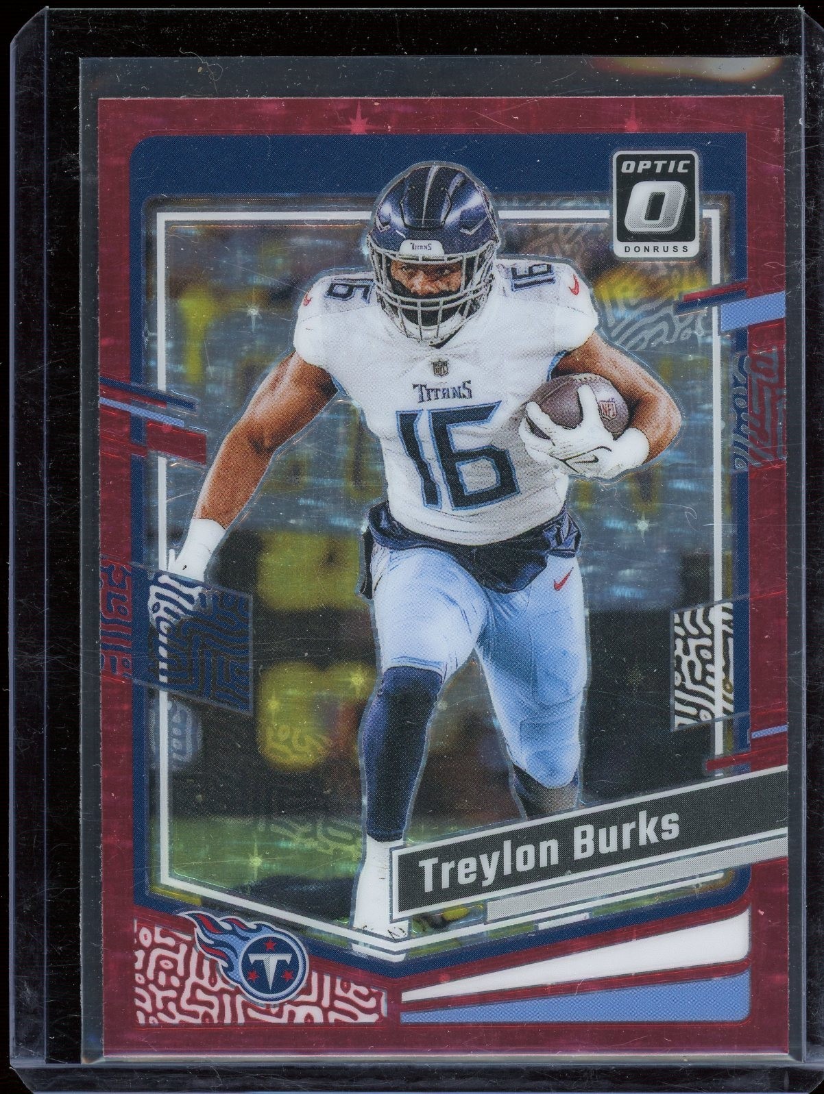 2023 Donruss Optic Treylon Burks #194 Red Stars