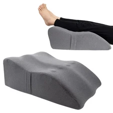 Leg Elevation Pillow with Soft Memory Foam, Wedge Pillow for Reading, Rest, S...