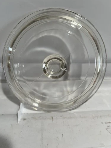 Vintage PYREX P 81 C  Circle Clear Glass Replacement Lid Only Nice