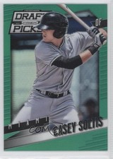 2014 Panini Prizm Perennial Draft Picks Green Prizm 27/35 Casey Soltis #44 0j6