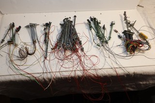 H0 Various Lights and Signals from a Plant Dismantling