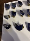 U.S. Air Force Enlisted Rank Insignia Lot Of 23 - Chevrons – Cold War Vietnam — photo 2