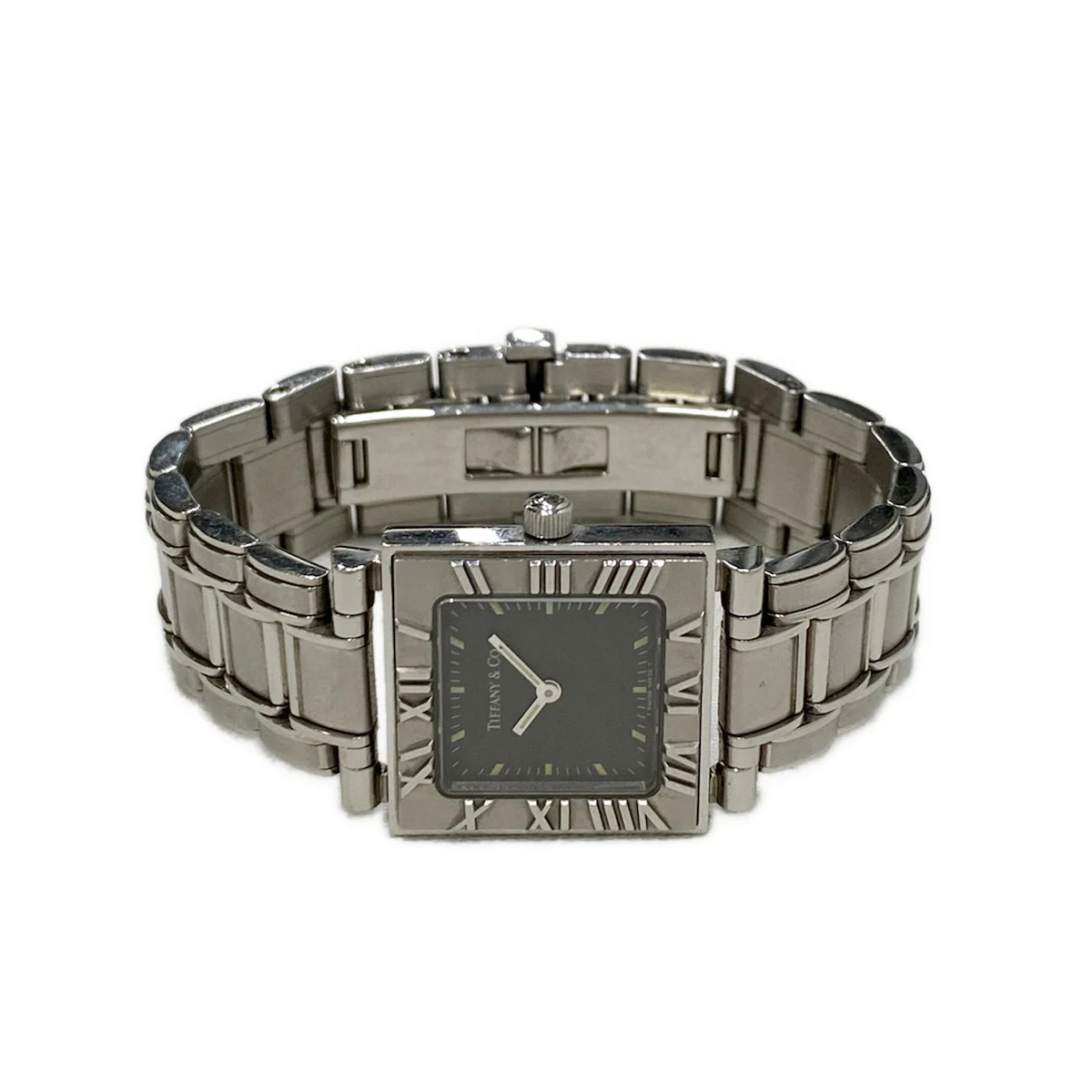 TIFFANY&Co. Atlas Square - 9******** Silver Women