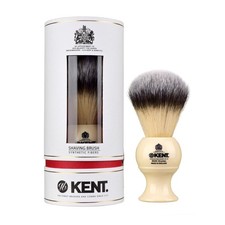 Kent BK8S Large Synthetic Ivory White Shaving Brush