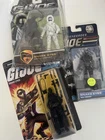 GI Joe Snake Eyes 3.75 Inch Lot 3 Figures Retro Renegades ROC Sealed