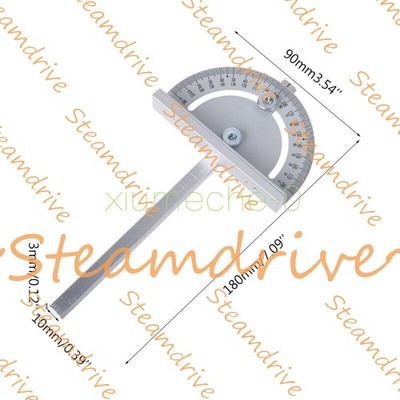 Mini Saw Circular Saw Table Woodworking Machines T style Groove Angle Ruler F #p