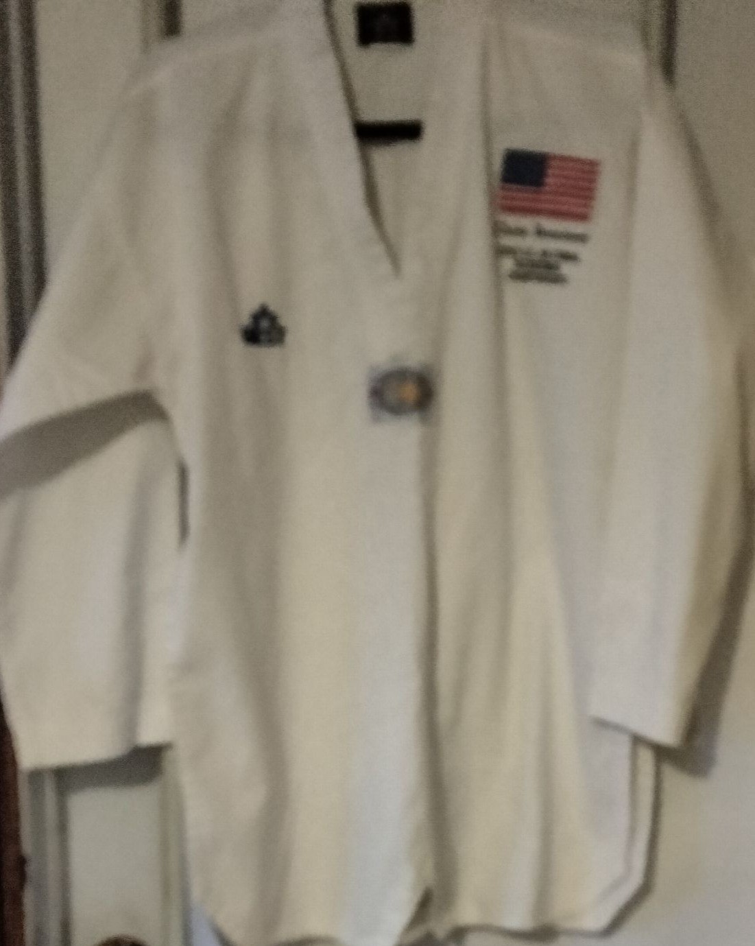 Taekwondo Uniform Jacket Texas 2003 US National Championship Olympic Costume M